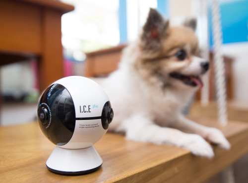 近日発売 国内初 リアルモニタリング 360vrカメラ I C E 360