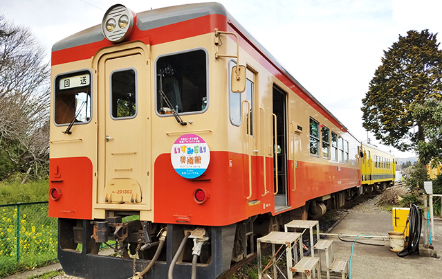 ドコモ未来ミュージアム いすみらい美術館 電車内でのリアルタイム360度映像の配信