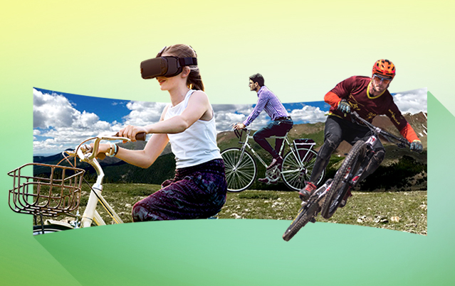 自転車 エアロバイク とvrを組み合わせたスピード 連動型の360vr映像再生システム サイクリングvr サービスを開始 紹介サイトもオープンいたしました